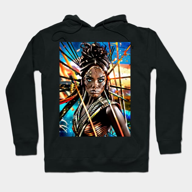 Queen Nzinga Hoodie by WarriorQueens